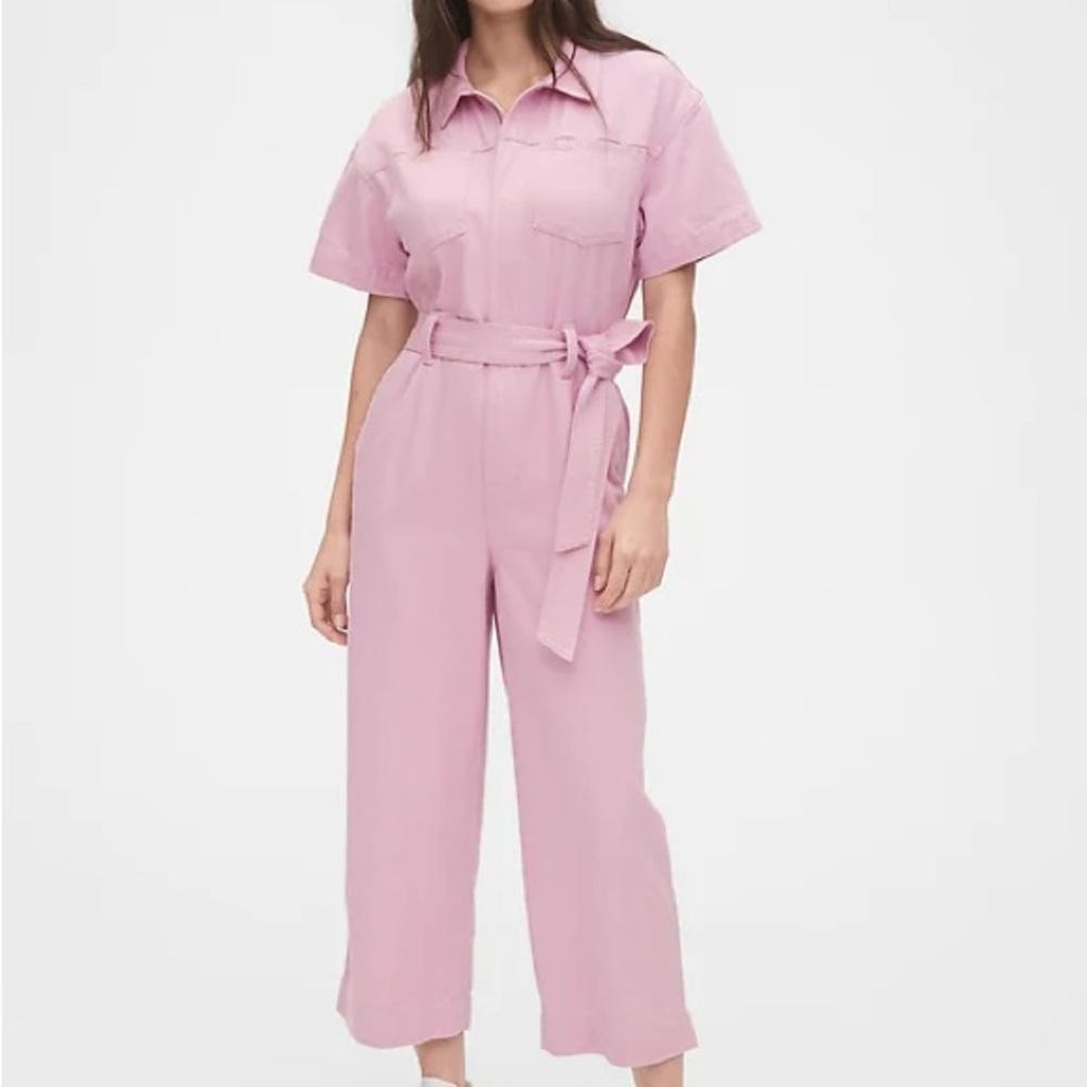 Gap Utility Tie-belt Jumpsuit
